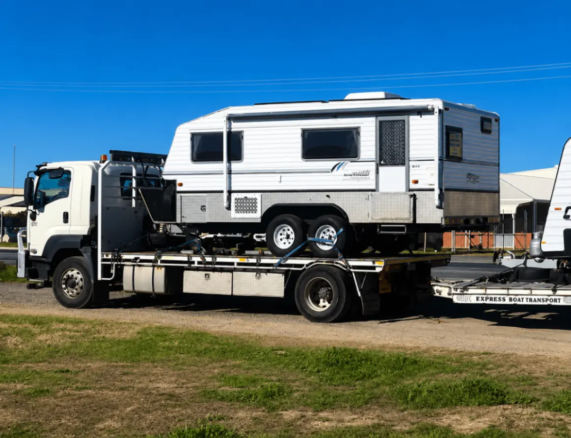 Caravan transport done right