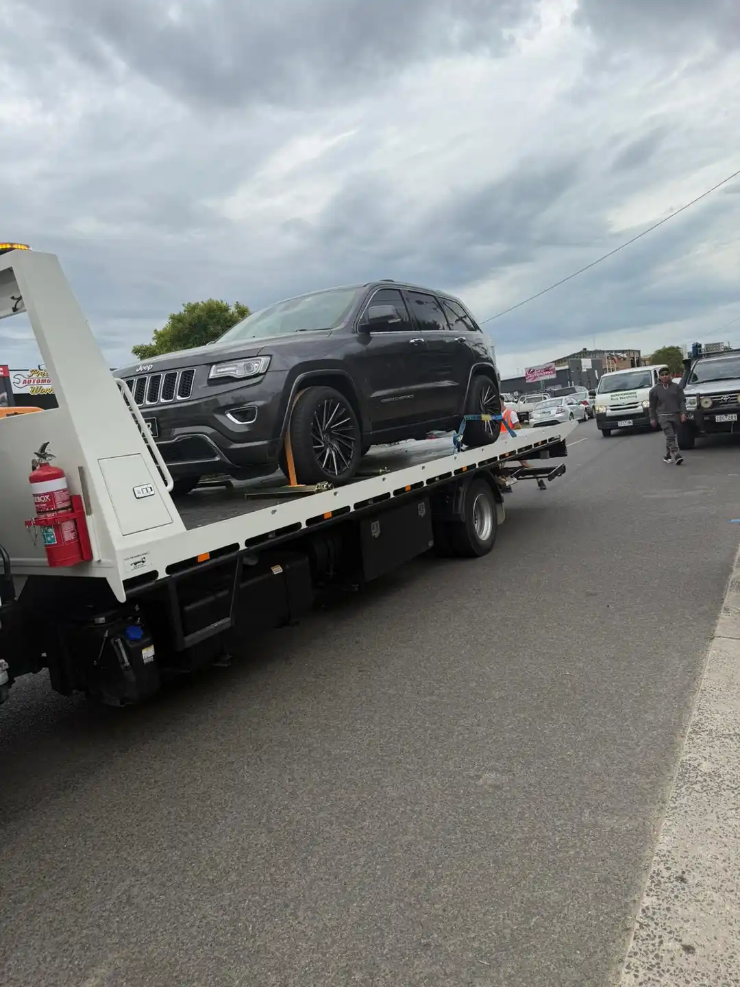 Excellent car towing experience